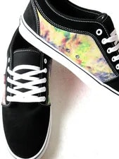 Vans Skate Chukka Low Tie Dye Terry Skate Shoes 3
