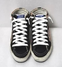6.0US Golden Goose Glitter High Top Size 240 Italian M 2