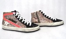 6.0US Golden Goose Glitter High Top Size 240 Italian M 3