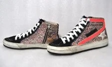 6.0US Golden Goose Glitter High Top Size 240 Italian M 4