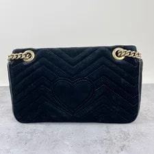 Gucci Marmont Logo Quilted Chain - Good #5DS2QK 4