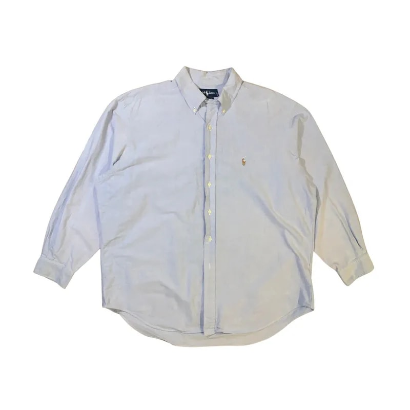 Ralph Lauren — Ralph Lauren Yarmouth Shirt XL 17.5 35 Hong Kong — streetwear — resale