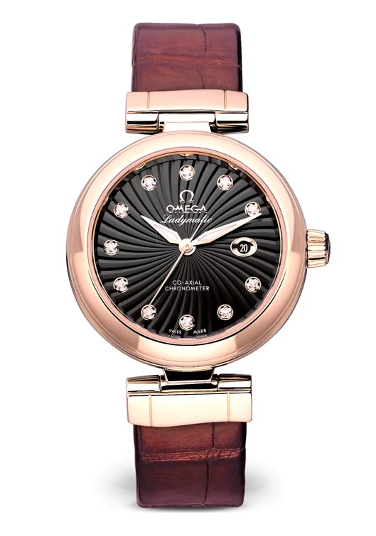 Worldofluxuryus — Omega de Vile 18K Rose Gold &Amp; Diamonds — Watch — resale