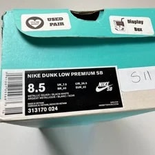 Nike SB Dunk Low Pro Low Cold Pizza - Size 10.5 Foil 2