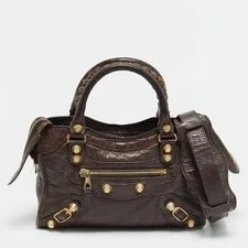 Balenciaga — Balenciaga Cacao Mini Classic City — Handbag — resale