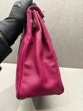 Hermès Kelly 32 Pourpre Sellier Palladium Hardware 3
