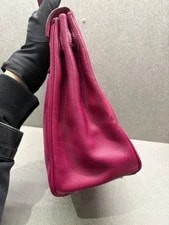 Hermès Kelly 32 Pourpre Sellier Palladium Hardware 4