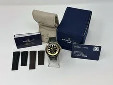 Breitling SuperOcean42 Bronze N17375 Green Dial 3 Rubber Straps 2
