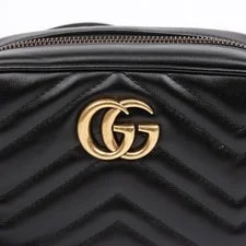 Gucci GG Marmont Matelassé Mini Crossbody 157115586 3