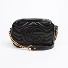 Gucci GG Marmont Matelassé Mini Crossbody 157115586 4
