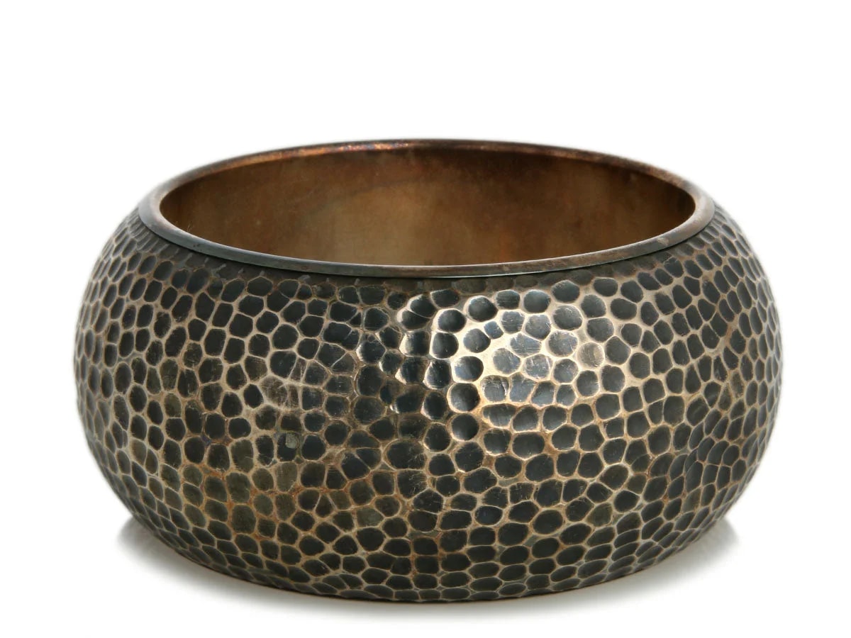 Bottega Veneta — Bottega Veneta Hammered Wide Bangle — Jewelry — resale