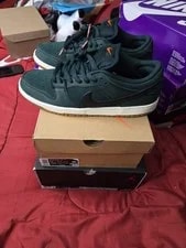 Nike SB Dunk Low Pro Deep Fir Size 11 FJ1674 300 With OG Box 3