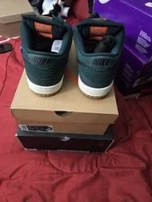 Nike SB Dunk Low Pro Deep Fir Size 11 FJ1674 300 With OG Box 4
