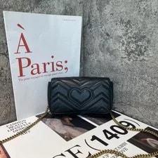 Gucci Matelassé GG Marmont Chain 2