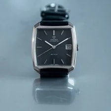 Omega de Ville 1969 Rectangular Dress Gray Dial 3