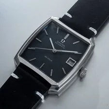 Omega de Ville 1969 Rectangular Dress Gray Dial 4