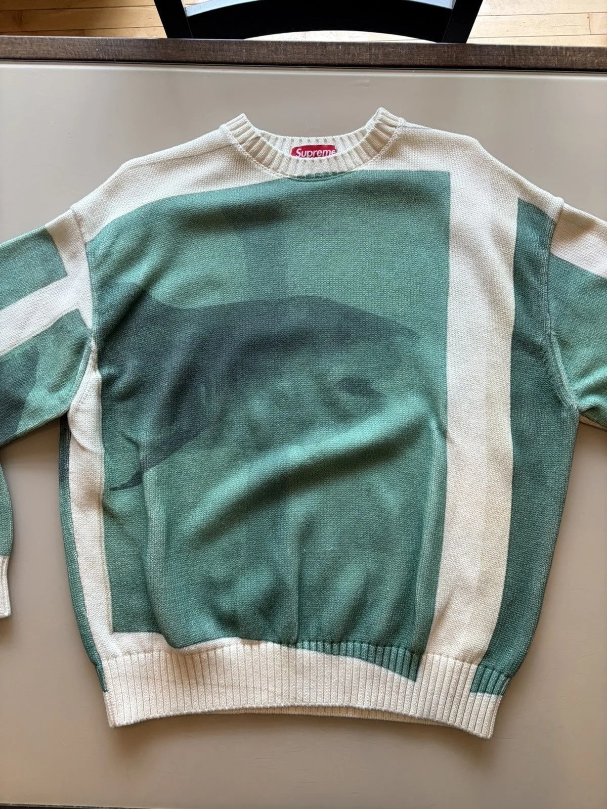 Supreme — Supreme Damien Hirst Shark Sweater — streetwear — resale
