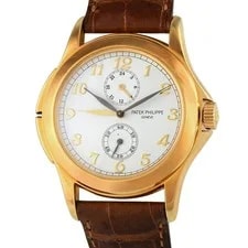 Patek Philippe Calatrava Travel Time Yellow Gold 5134J-001 2