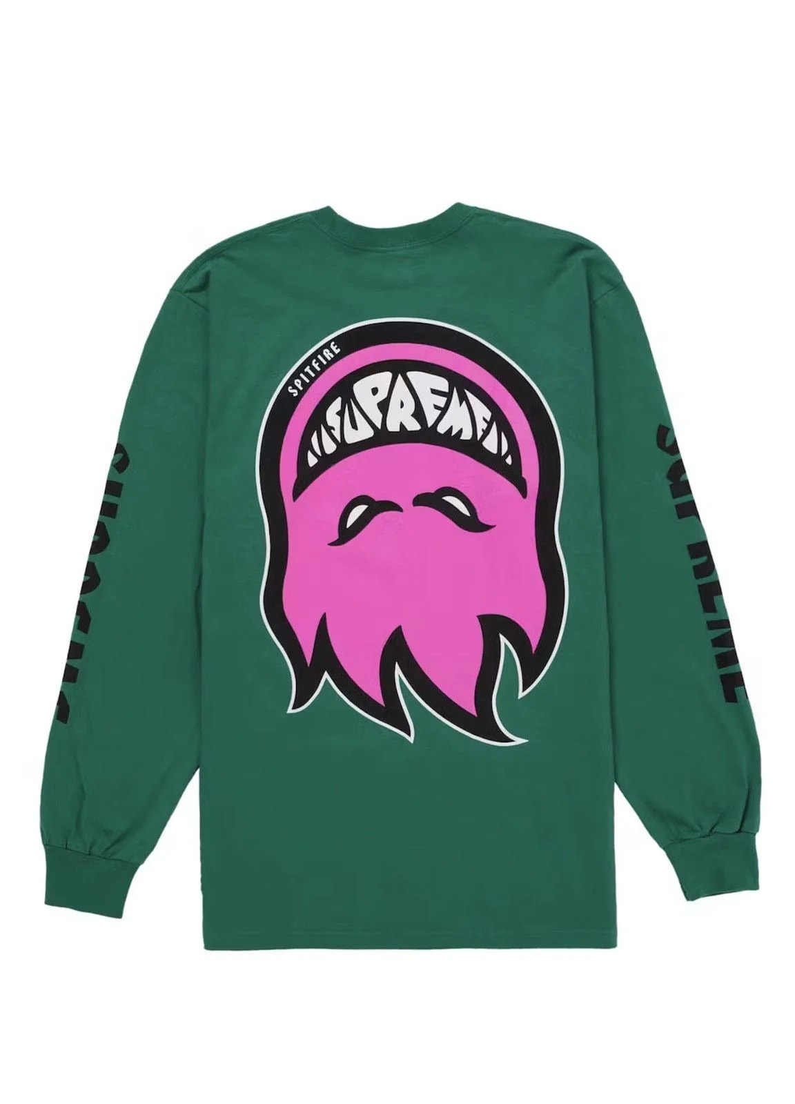 Supreme — Supreme Spitfire Bighead L/S Tee — streetwear — resale