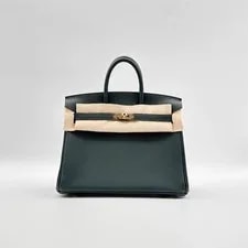 Hermes Birkin 25 Mangrove K Stamp 2