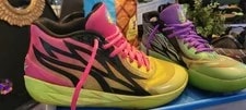 Puma LaMelo Ball MB.02 Rick & Morty Shoes 9.5 Basketball Melo 4