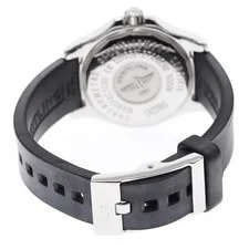Breitling Colt Ocean A77380 33mm SS Rubber Black Dial Date Quartz #C485 3