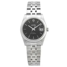 Tudor Prince Date 74000 Automatic Black Dial Warranty 2