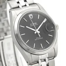 Tudor Prince Date 74000 Automatic Black Dial Warranty 3