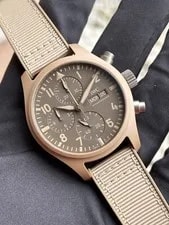 IWC — IWC Pilot's Unworn Top Gun "Mojave Desert" Chronograph Ceramic — Watch — resale