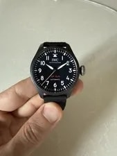 IWC 43mm Big Pilot Top Gun Black Ceramic 4