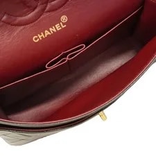 Auth [6gd3803] Chanel Matrasse W Flap WChain Gol... 4