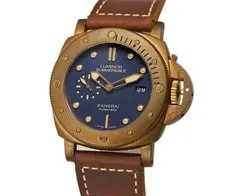 Panerai — Panerai Submersible 47mm 1950 Bronzo Blue Dial Number One of 1000 - PAM00671 — Watch — resale