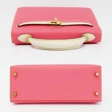 Hermes Kelly 25 Azalee D Stamp 3