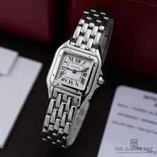 Cartier — Cartier Panthere de ‘Small’ WSPN0006 - 2022, Box & Papers Steel Silve... — Watch — resale