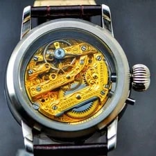 Patek Philippe Marriage Skeleton Manual Wind 48mm Pocket Movement 4