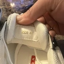 Prada Lace Up 2538 Low Top 2