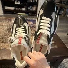 Prada Lace Up 2538 Low Top 4