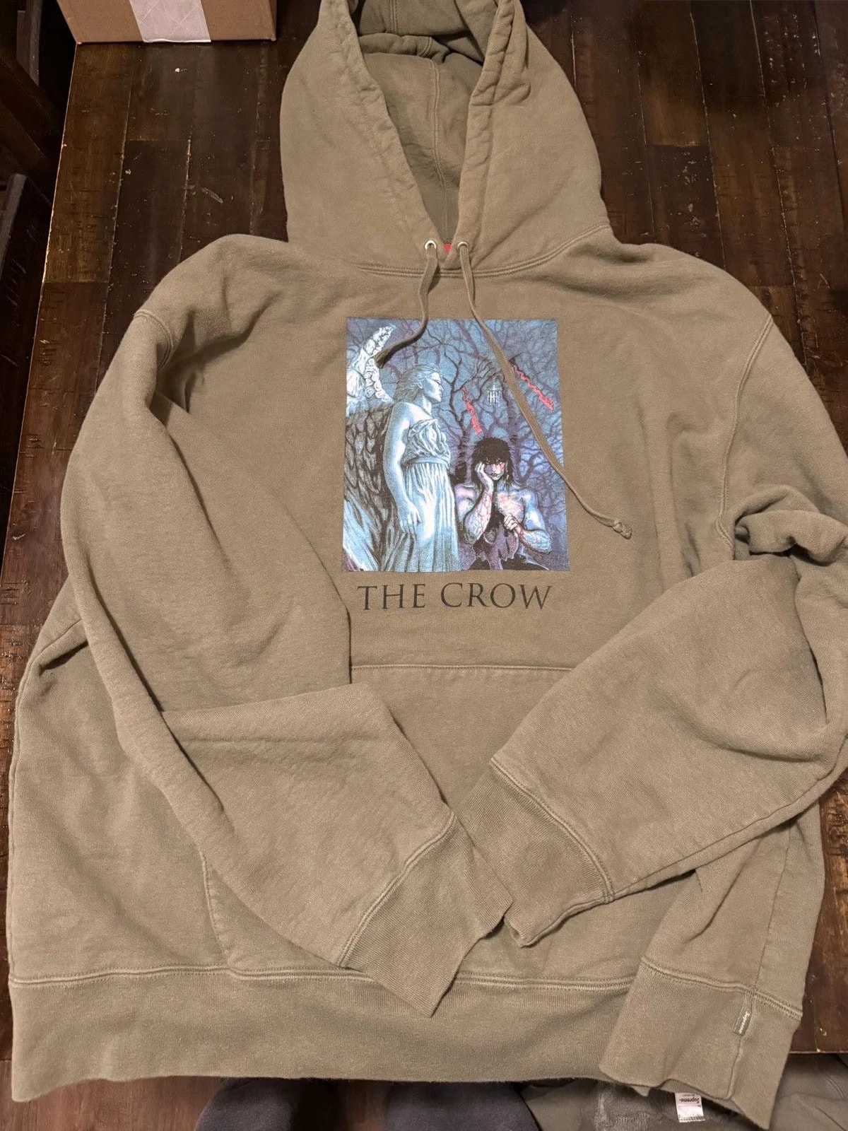 Supreme — Supreme the Crow Hoodie — streetwear — resale