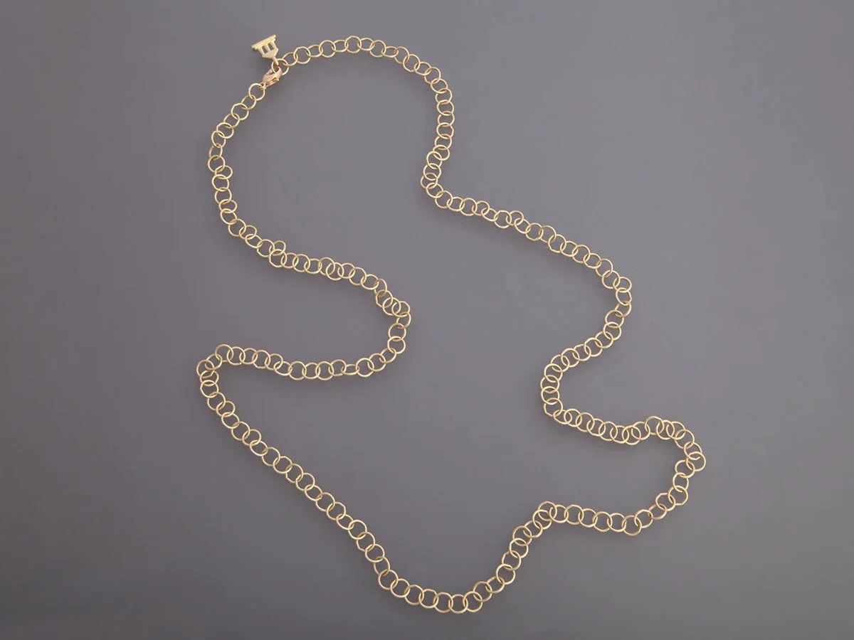 Temple St. Clair 18K Yellow Gold 32-Inch Classic Round Chain 4