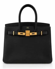 Noir — Hermes Birkin 25 Togo Hardware Y Stamp 2020 — Handbag — resale