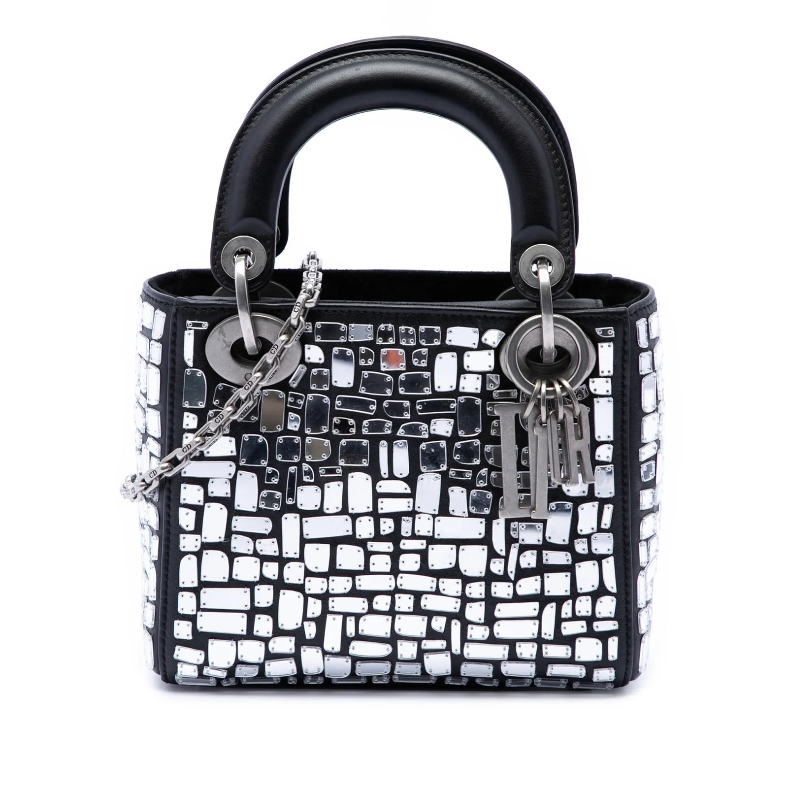 Dior — Mini Smooth Embroidered Mosaic of Mirrors Lady Dior — Handbag — resale