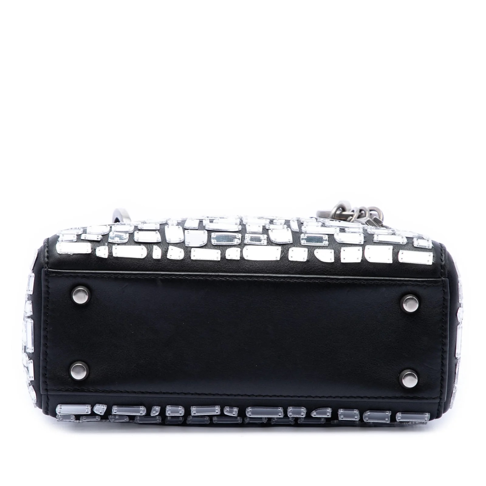 Mini Smooth Embroidered Mosaic of Mirrors Lady Dior 3