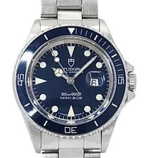 Tudor — Tudor Submariner Mini Sub 73090 Automatic 32mm Box Papers Blue — Watch — resale