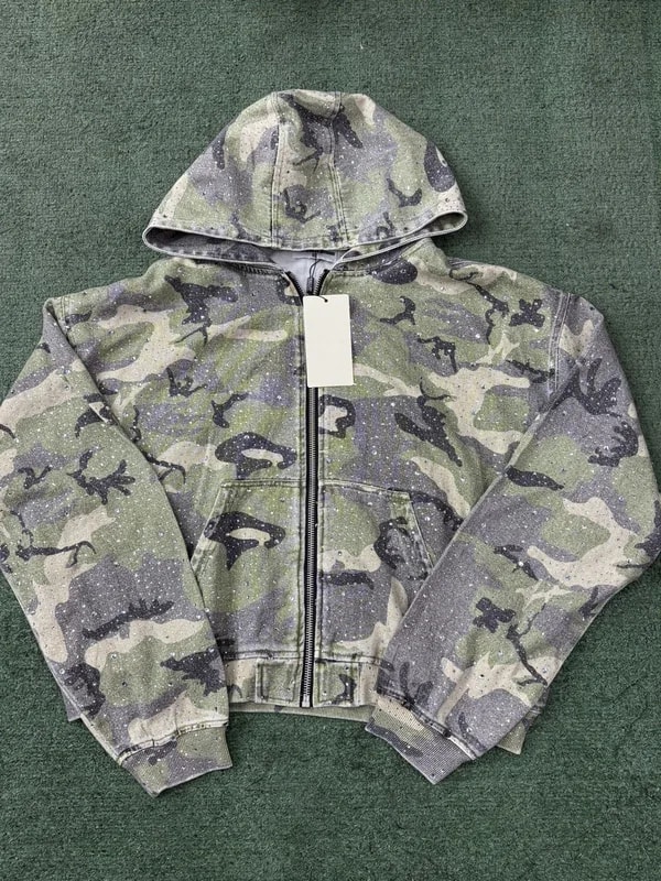 VALE “CRYSTAL CAMO” WORK JACKET ZIP UP 2