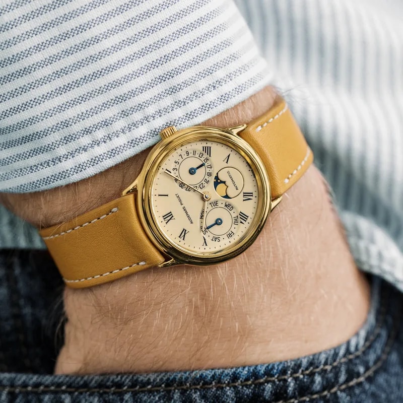 1980s Audemars Piguet Day Date Moonphase Ref. 25589 2