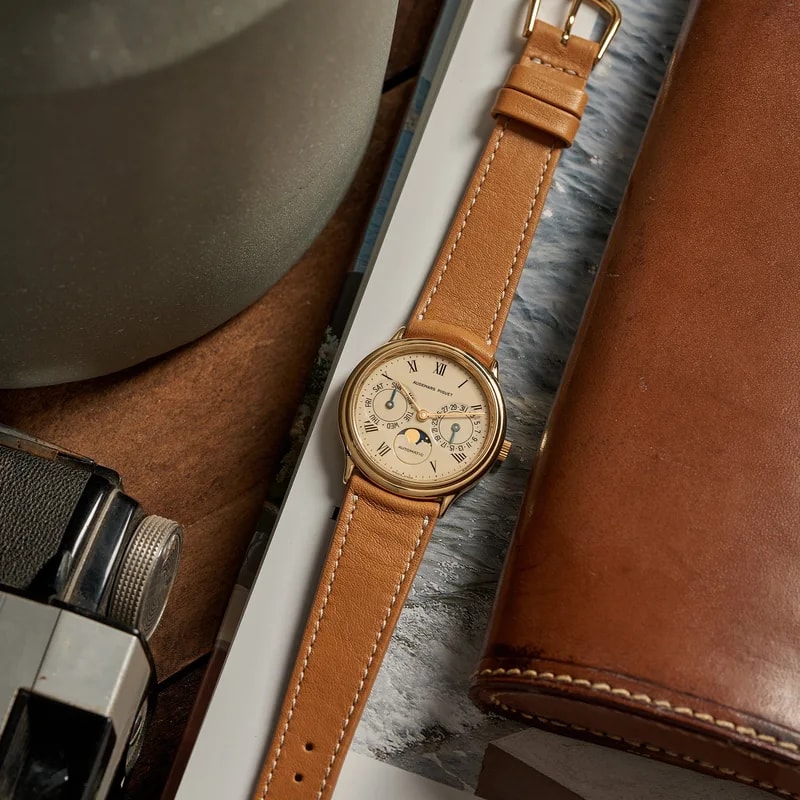 1980s Audemars Piguet Day Date Moonphase Ref. 25589 3