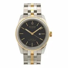 Tudor — Tudor Glamour Date 53003 Automatic Stainless Steel Yellow Gold F/S — Watch — resale