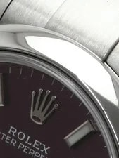 Rolex Oyster Perpetual 176200 Automatic 26mm Purple 4
