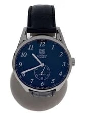 Carrera — TagHeuer Carrera Heritage Caliber 6AT Leather 39mm BLK 202605WOH — Watch — resale