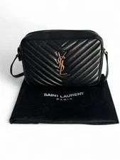 Saint Laurent Lou Camera Chevron Tassel + COA & Dust 4